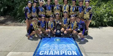 Maine Stars Glory Becomes First Team from Maine to Win Cheerleading World Championship
